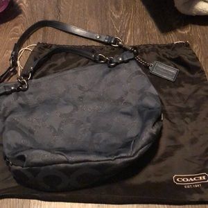 Coach purse, blue